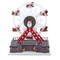Kurt Adler Battery Operated Musical Animated Santa Ferris Wheel
